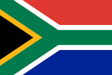 South African flag image from Wikipedia
