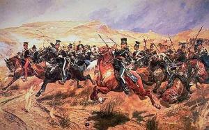 Charge of the Light Brigade image from the Daily Telegraph