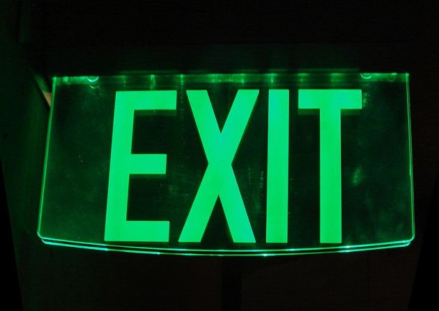Exit sign image by Alton